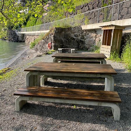 Villa Bootsmann Mit Spektakulaerer Seesicht Nahe Badestrand Vitznau Buitenkant foto
