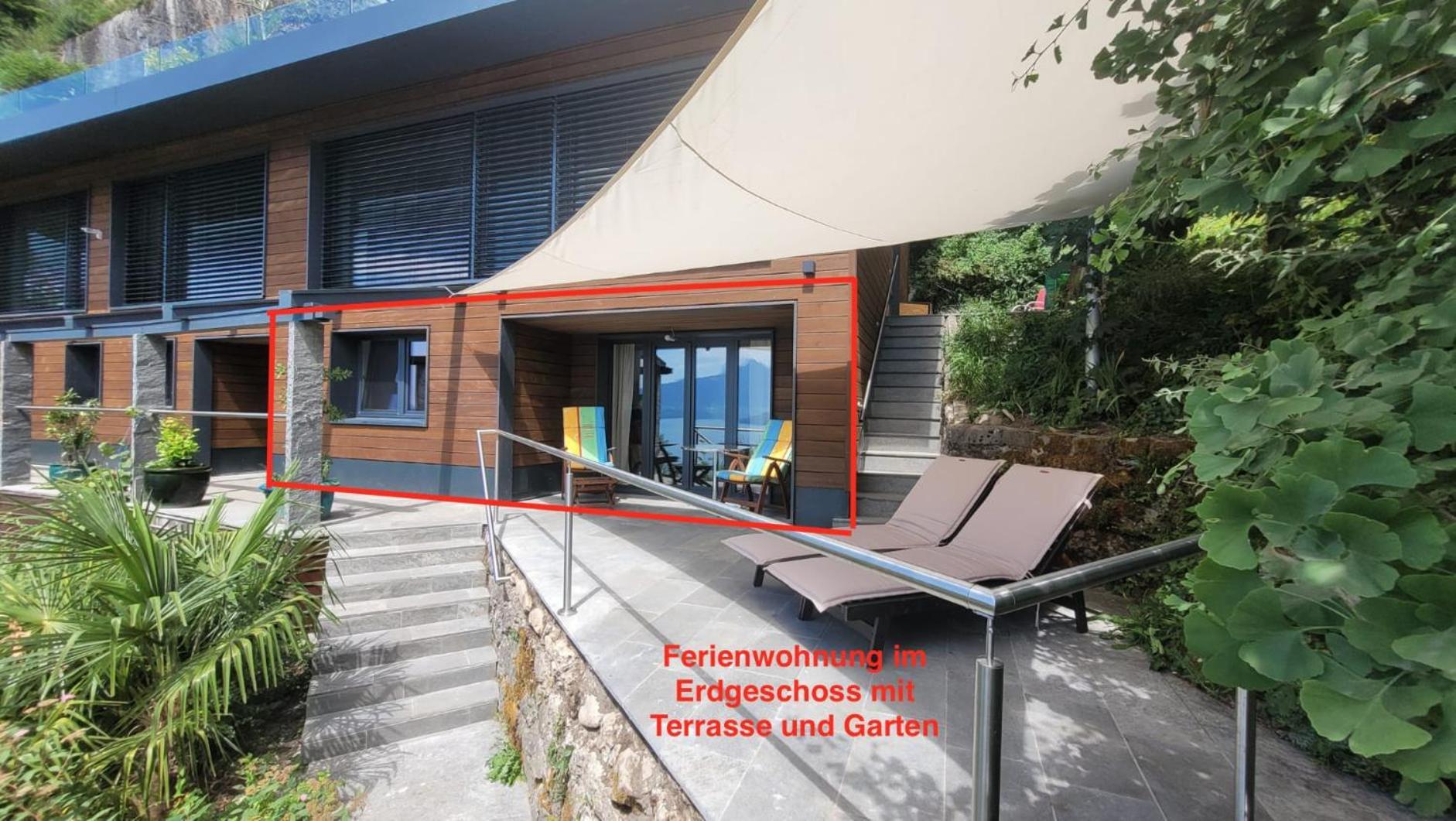 Villa Bootsmann Mit Spektakulaerer Seesicht Nahe Badestrand Vitznau Buitenkant foto